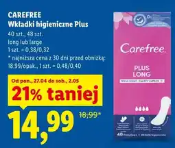 Lidl Wkładki higieniczne Plus large oferta