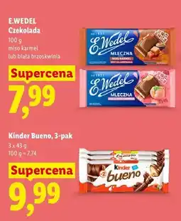 Lidl Baton Kinder Bueno 3-pak oferta