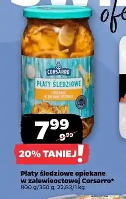 Netto Płaty śledziowe Corsarro oferta