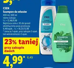 Lidl Szampon do włosów Cien 7 Ziół oferta