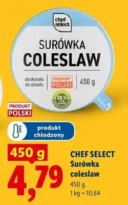 Lidl Surówka coleslaw Chef Select oferta