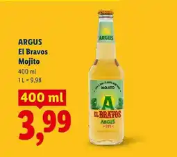 Lidl Piwo Argus El Bravos Mojito oferta
