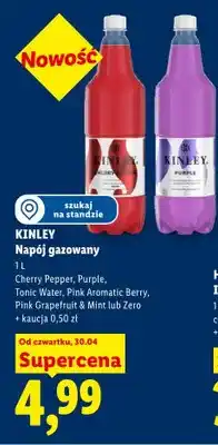 Lidl Napój gazowany Kinley Purple oferta