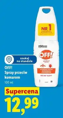 Lidl Spray przeciw komarom OFF! protect oferta
