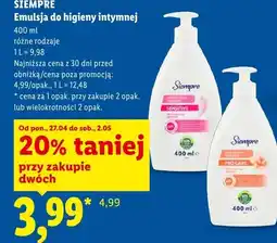 Lidl Emulsja do higieny intymnej Siempre oferta