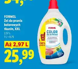 Lidl Żel do prania kolorowych tkanin Formil Color XXL oferta