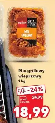 Kaufland Mix grillowy wieprzowy Sokołów Grill House oferta