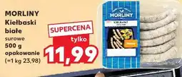 Kaufland Kiełbaski białe surowe Morliny oferta