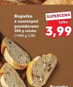Kaufland Bagietka z suszonymi pomidorami oferta