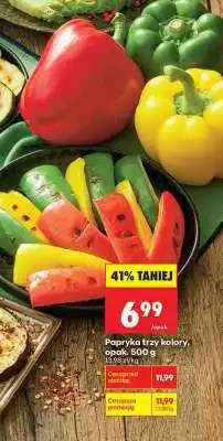 Biedronka Papryka trzy kolory opak . 500 g oferta