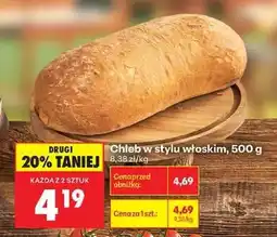 Biedronka Chleb w stylu włoskim, 500 g oferta