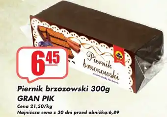 Sezamek Piernik brzozowski gran pik oferta