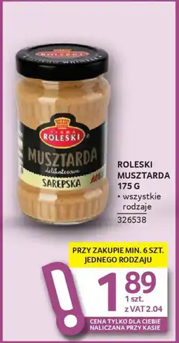 Selgros Roleski musztarda oferta