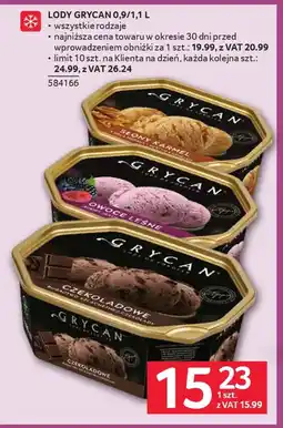 Selgros Lody grycan oferta