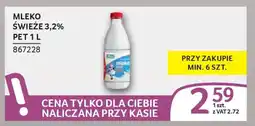 Selgros Mleko świeże 3,2% pet oferta