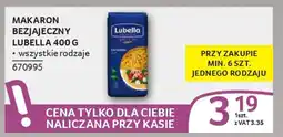 Selgros Makaron bezjajeczny lubella oferta