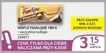 Selgros Wafle familijne oferta