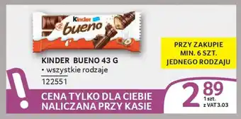 Selgros Kinder bueno oferta