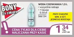 Selgros Woda cisowianka oferta