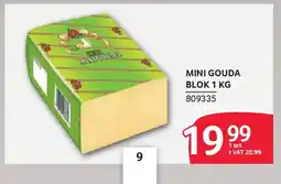 Selgros Mini gouda blok oferta