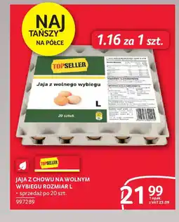Selgros Jaja z chowu na wolnym wybiegu rozmiar l oferta