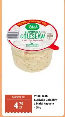 Biedronka Surówka Colesław z białej kapusty Vital Fresh oferta