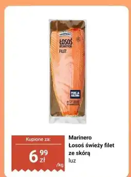 Biedronka Łosoś Atlantycki świeży filet ze skórą Marinero oferta