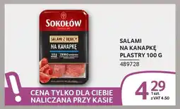 Selgros Salami na kanapkę plastry oferta