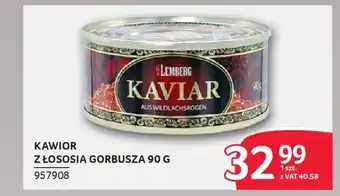 Selgros Kawior z łososia gorbusza oferta