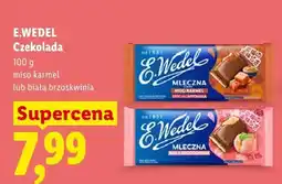 Lidl Czekolada E.Wedel mleczna miso karmel oferta