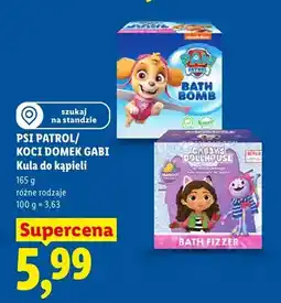Lidl Kula do kąpieli Koci Domek Gabi oferta