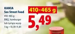 Lidl Sos Street Food hamburger oferta