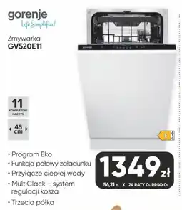 Max Elektro Gorenje Zmywarka GV620E11 oferta