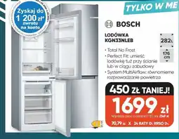 Max Elektro Bosch Lodówka KGN33NLEB oferta