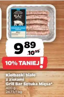 Netto Kiełbaski białe z ziołami Grill Bar Sztuka Mięsa oferta
