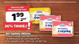 Netto Ser topiony Miletto oferta