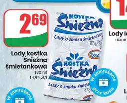 Dino Lody Kostka śnieżna śmietankowa oferta