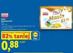 Lidl PILOS Masło ekstra 83% oferta
