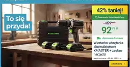 ERLI Wiertarko-wkrętarka akumulatorowa Xmaster + zestaw narzędzi oferta