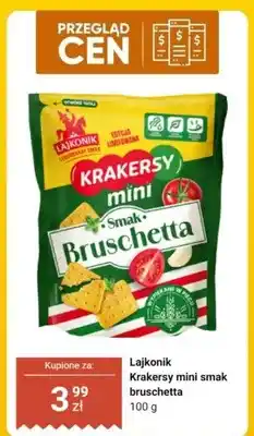 Dino Krakersy mini smak bruschetta Lajkonik oferta