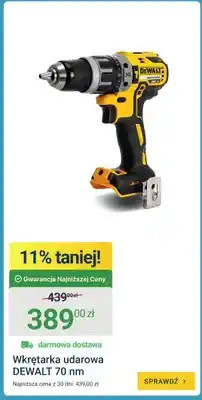 ERLI Wkrętarka udarowa Dewalt 70 nm oferta