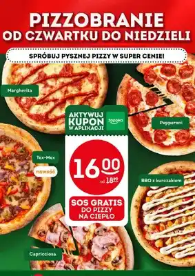Pizza na wynos Żabka Capricciosa