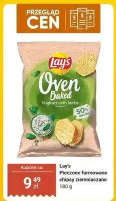 Dino Pieczone formowane chipsy ziemniaczane Oven Baked Yoghurt with herbs Lay's oferta