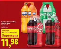 Lidl Coca-Cola Coca-Cola Zero Fanta Sprite oferta