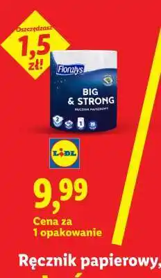 Lidl Floralys Big & Strong Ręcznik papierowy oferta