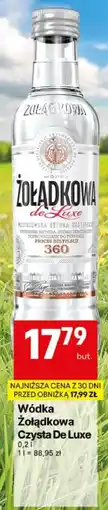 Delikatesy Centrum Wódka Żołądkowa Czysta De Luxe oferta