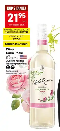 Delikatesy Centrum Wino Carlo Rossi oferta