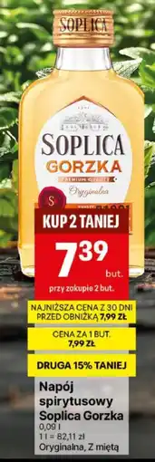 Delikatesy Centrum Napój spirytusowy Soplica Gorzka oferta