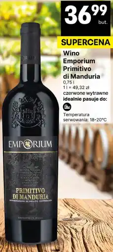 Delikatesy Centrum Wino Emporium Primitivo di Manduria oferta
