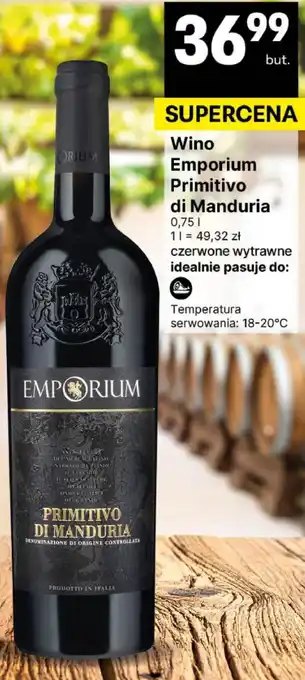 Delikatesy Centrum Wino Emporium Primitivo di Manduria oferta
